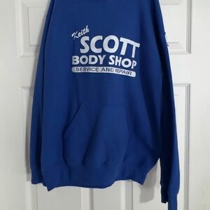 Blue One Tree Hill Sz S Hoodie with White Print